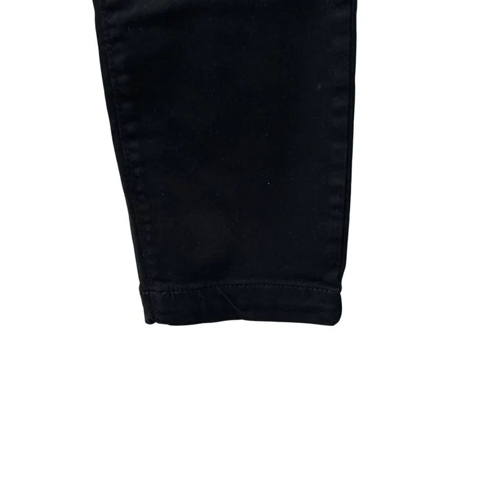 Buffalo David Bitton High-Rise Skinny Black Jeans Stretch Elastic Pull On Size S